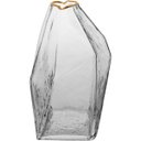 Ver mais imagens de Vaso Decorativo Cachepô Enfeite 23x17x14cm Vidro Transp Nh