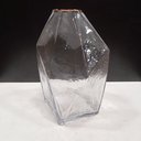 Ver imagem 3 de Vaso Decorativo Cachepô Enfeite 23x17x14cm Vidro Transp Nh
