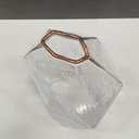 Ver imagem 2 de Vaso Decorativo Cachepô Enfeite 23x17x14cm Vidro Transp Nh