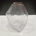 Ver imagem 5 de Vaso Decorativo Cachepô Enfeite 23x17x14cm Vidro Transp Nh