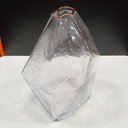Ver imagem 4 de Vaso Decorativo Cachepô Enfeite 23x17x14cm Vidro Transp Nh