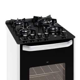 Fogão Mesa de Vidro 4 Queimadores 127v Best Grill Suggar Branco - 2