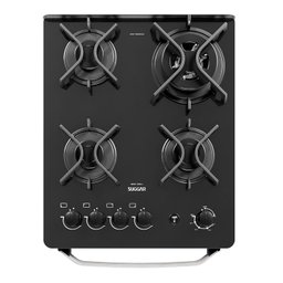 Fogão Mesa de Vidro 4 Queimadores 127v Best Grill Suggar Branco - 3