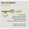 Lustre Pendente Figo Ouro - 6 Globos Esfera de Vidro Âmbar - 6-2620-14-am - 8