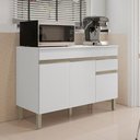 Ver imagem 4 de Balcão de Cozinha com Tampo e 3 Portas Salisburia Supremo