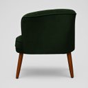 Ver imagem 4 de Kit 2 Poltronas para Recepção Sala de Espera Estrutura Reforçada Tecido Veludo Premium