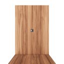 Ver imagem 5 de Mesa de Escritório 2,00m e Painel de Tv com Passa Cabos F5 Cor:nogal com Preto