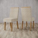 Ver imagem 1 de Kit 2 Cadeiras para Sala de Jantar Malu