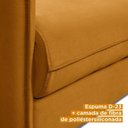 Ver imagem 7 de Conjunto Sofá com 2 e 3 Lugares em Veludo CabeCasa MadeiraOriginals