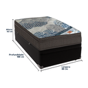 Ver imagem 3 de Cama Box Baú e Colchão Iso Superpocket Molas Ensacadas Solteiro Ortobom: Preto