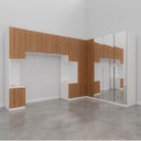 Ver imagem 6 de Guarda Roupa Planejado de Casal 12 Portas 6 Peças Espelho 2 Cabeceiras Hera CabeCasa MadeiraOriginals
