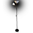 Ver imagem 5 de Luminária Articulada Abajur Chão Duo Floor Metal 1,72m