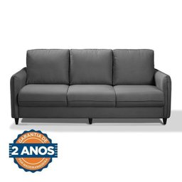 Conjunto Sofá com 2 e 3 Lugares em Veludo CabeCasa MadeiraMadeira - 4