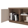 Rack para TV até 75 Polegadas 2 Portas Ripadas Talismã Espresso Móveis - 3