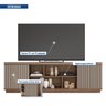 Rack para TV até 75 Polegadas 2 Portas Ripadas Talismã Espresso Móveis - 7