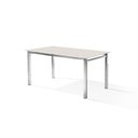 Ver imagem 6 de Conjunto Sala de Jantar Mesa Ortenia Tampo Vidro com 6 Cadeiras Dinah New Bege/Cromado