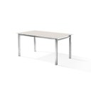 Ver imagem 6 de Conjunto Sala de Jantar Mesa Ortenia Tampo Vidro com 6 Cadeiras Dinah New Marrom/Cromado