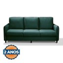 Ver imagem 5 de Conjunto Sofá com 2 e 3 Lugares em Veludo CabeCasa MadeiraOriginals Verde