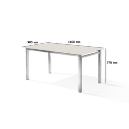 Conjunto Sala de Jantar Mesa Ortenia Tampo Vidro com 6 Cadeiras Dinah New - 4