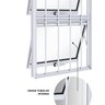 Janela de Alumínio Máximo Ar Duplo Vertical com Grade 100x60cm Lucasa Ideale - 3