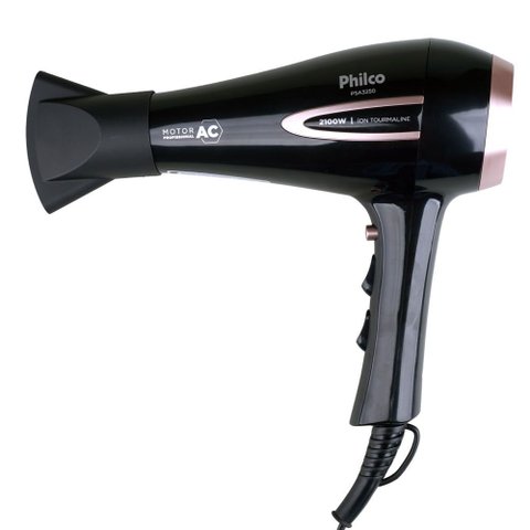 Secador de Cabelo Philco Psa3250 Preto 220v