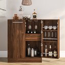 Ver imagem 2 de Bar com Adega e Porta Taças 2 Portas Tokyo