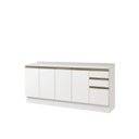 Ver imagem 2 de Balcões de Cozinha 100% Mdf 200cm Branco Celeste Kappesberg