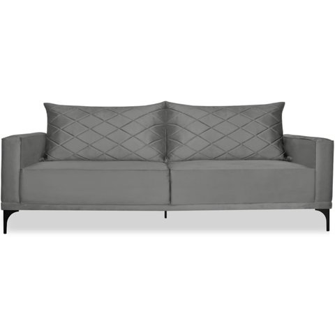 Sofa Living 2 Lugares Nori 160cm Veludo Deluxe 2938 Ezz