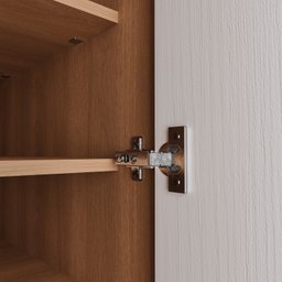 Guarda Roupa Modulado 1 Porta com Espelho 6 Prateleiras Hera CabeCasa MadeiraMadeira - 11