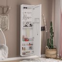 Ver imagem 3 de Penteadeira Armário Porta-joias com Espelho Suspenso Dubai