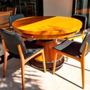 Ver imagem 2 de Cadeira para Mesa de Jantar Tami 48cm Madeira Maciça | Preto - Sallar Home