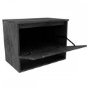 Ver imagem 3 de Armário de Banheiro 1 Porta 1 Prateleira Mármore Lunar Bn3606 - Tecno Mobili