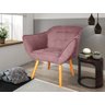 Poltrona Decorativa Renata Sala Recepção Escritório Rosê - 2
