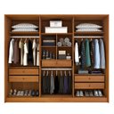 Ver imagem 4 de Guarda Roupa Casal 6 Portas 5 Gavetas 275cm Ariel Yescasa
