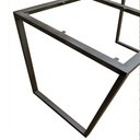 Ver imagem 4 de Base de Ferro P/ Mesa de Jantar Estilo Industrial - Modelo Trapezio - Pintura Eletrostática