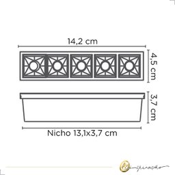 Spot Recuado de Embutir Led Quadrado 10w 2700k Picco Bivolt - 5 Spot Recuado de Embutir Led Quadrado 10w 2700k Picco Bivolt - 5