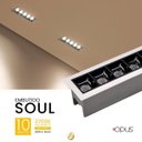 Ver imagem 2 de Spot Recuado de Embutir Led Quadrado 10w 2700k Picco Bivolt