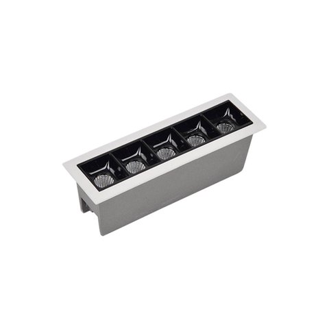 Spot Recuado de Embutir Led Quadrado 10w 2700k Picco Bivolt