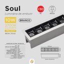 Ver imagem 3 de Spot Recuado de Embutir Led Quadrado 10w 2700k Picco Bivolt