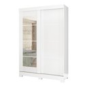 Ver imagem 4 de Guarda-roupa Solteiro Turim 2 Portas Branco - Atualle