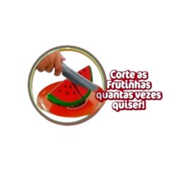 Brinquedo Salada de Frutas Comidinhas que Cortam Crec Crec Big Star - 3
