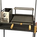 Ver imagem 4 de Churrasqueira Brasa Forte Parrilha Pequena Preto