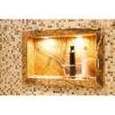 Ver imagem 3 de Pastilha de Marmore Slim de 30cm X 30cm Rende  Glass Mosaic