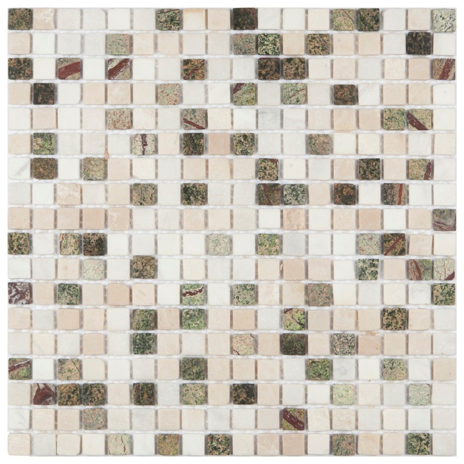 Pastilha de Mármore Slim Glass Mosaic - 1