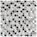 Ver imagem 1 de Pastilha de Marmore e Inox de 30cm X 30cm Rende Glass Mosaic