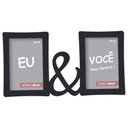 Ver imagem 1 de Porta Retrato Duplo Emoçoes 10x15 Eu & Você - Geniale