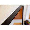 Ver imagem 5 de Espelho com Moldura em Metal Retangular com Cantos Arredondados Mobília Express Grande Rosé