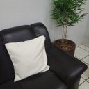 Ver imagem 2 de Capa de Almofadas Decorativa 50x50cm para Sofá Cama Capri Branca