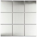 Ver imagem 1 de Pastilha de Marmore e Inox de 30cm x 30cm Rende  Glass Mosaic