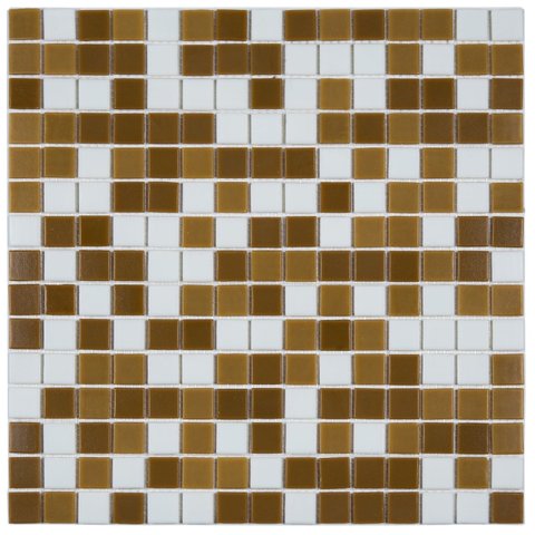 Pastilha de Vidro Oasis de 31cm X 31cm Rende  Glass Mosaic